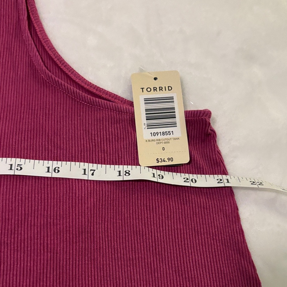 Torrid Berry Tank Top - Picture 2 of 3